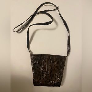 Vintage snakeskin purse Serpents Quarters New York Paris